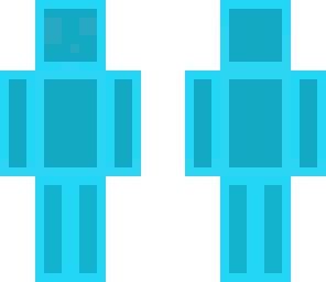 bluefigure skin from sky