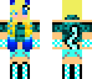 blu cat girl
