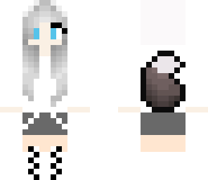 white wolf girl