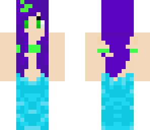 blue tailed mermaid