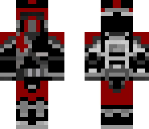black and red arc trooper