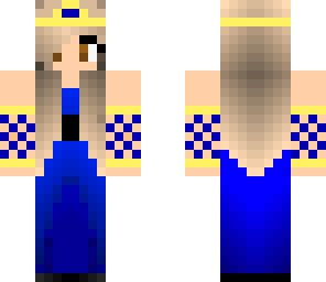 edited blue princess