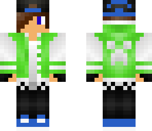 green and blue