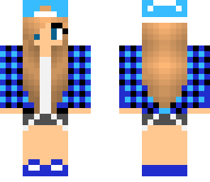 edit of bule girl