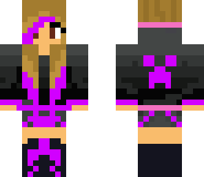 purple creeper girl