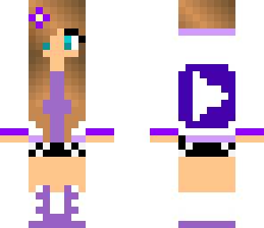 purple girl