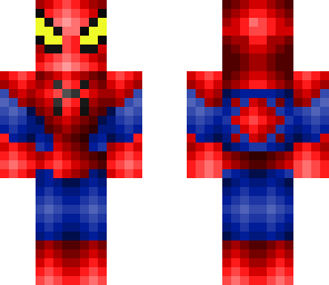 spider man yellow eyes