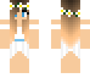 white dress girl