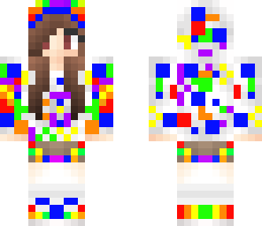 rainbow girl