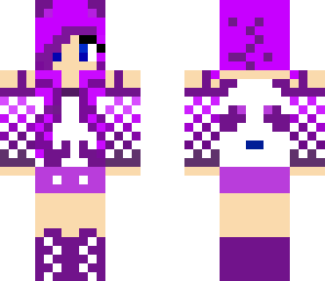 purple girl