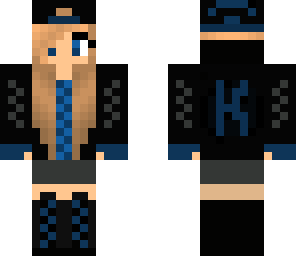 blue kayla skin