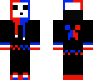 red and blue slime