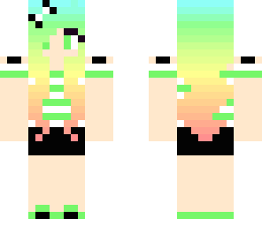 rainbow girl
