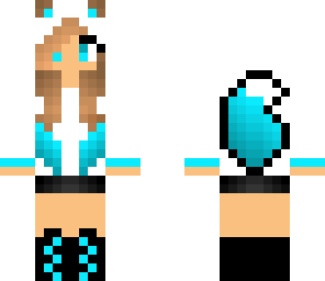 blue wolf girl