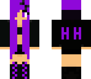 my purple hunter hayes skin