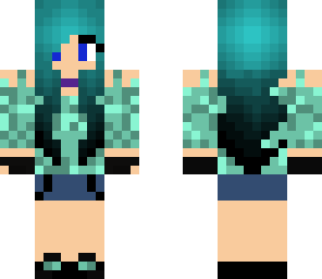 edited aqua girl