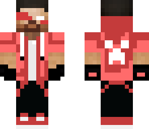 modelo rojo de herobrine 3
