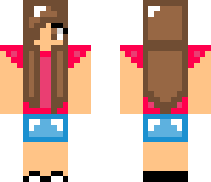 shiny cartoon girl