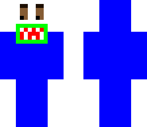 the blue man