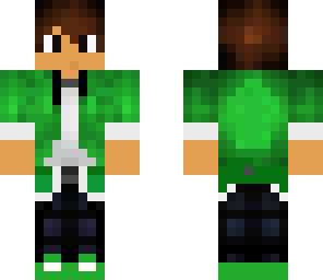 awesome green teen boy