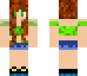 auburn hair girl xd