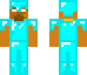 herobrine in diamond