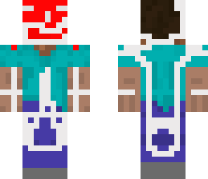masked hiding herobrine
