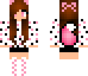 pink fox girl