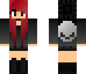 emo girl with hat
