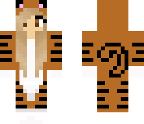 adorable tiger girl