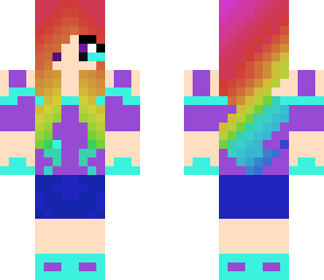 reverse star stuck skin
