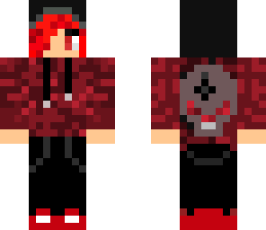 red emo boy
