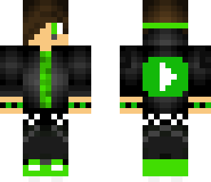 cool black and green guy