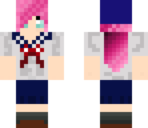 megurine luka school girl outfit