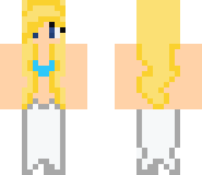 my blonde mermaid