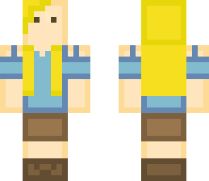 blocky girl