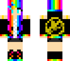 rainbow hunger games fan