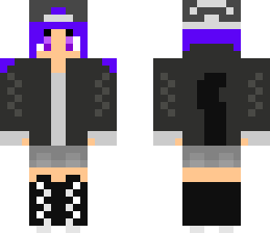 panther girl tiger  purple