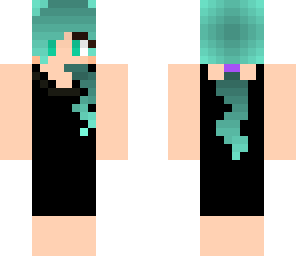 blue hair