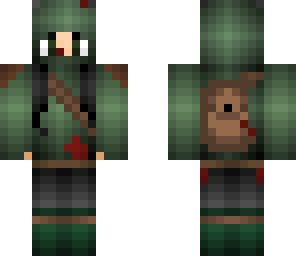 -camouflage hunter girl-