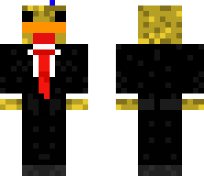 duck in a suit