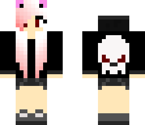 music skull girl