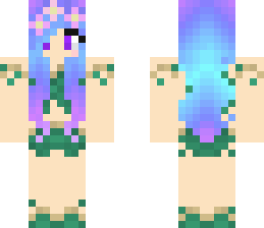 cute flower elf girl