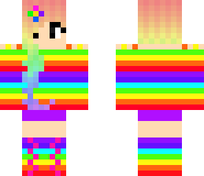 rainbow girl