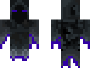 dark neon blue ghost