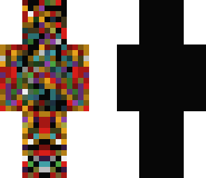 crazy rainbow guy
