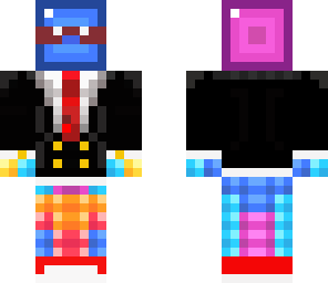 tuxedo glasses tuxedo tetris man