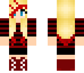 blonde emo girl
