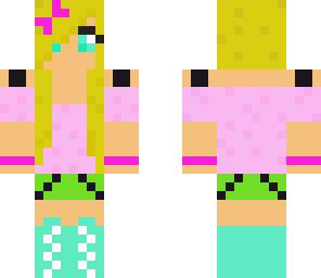 casual summer girl