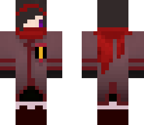 random hooded girl